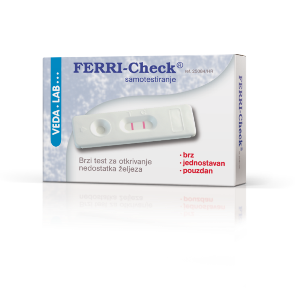 Ferri-Check Brzi test za procjenu feritina u krvi slika 1