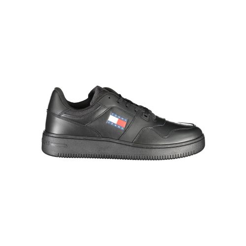 TOMMY HILFIGER BLACK MEN'S SPORTS SHOES slika 1