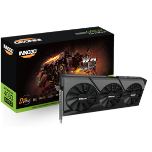 INNO3D GEFORCE RTX 4080 SUPER X3 16GB GDDR6X 256bit, 2580MHz / 23Gbps, 3x DP, 1x HDMI, 3 slot, 3 fan