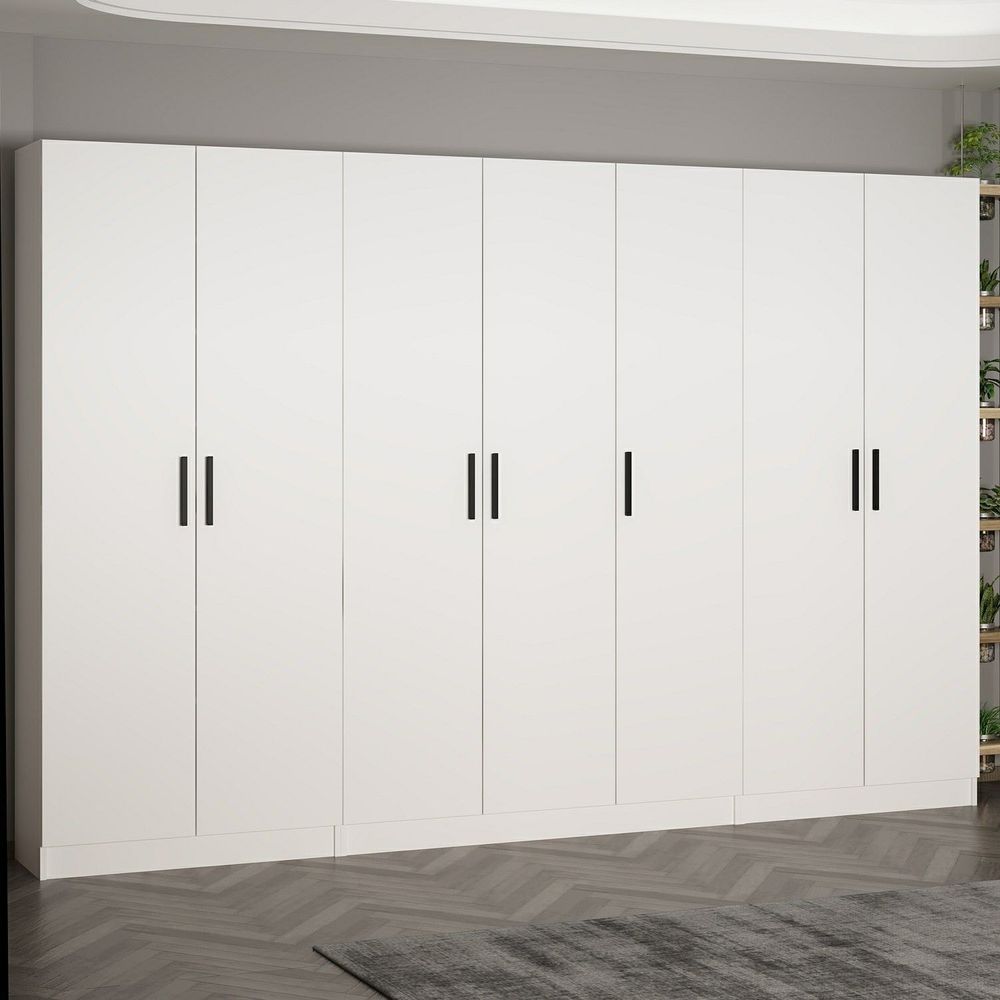 Hall stand Noah - 8204, bijela boja slika 1