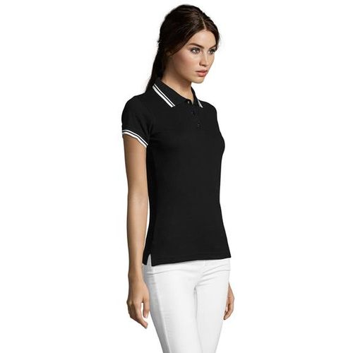 PASADENA WOMEN ženska polo majica sa kratkim rukavima - Crna, XL  slika 3