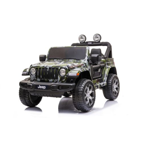 Licencirani auto na akumulator Jeep Wrangler Rubicon 4x4 - como slika 1