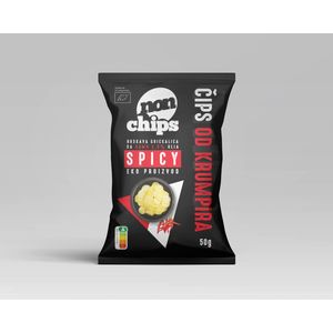 NonChips čips od krumpira - Spicy 50g