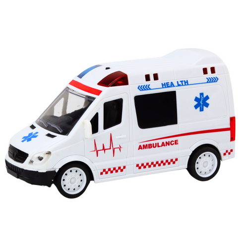 Auto na daljinsko upravljanje RC Ambulance - bijeli slika 2