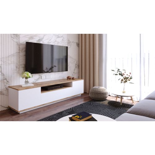 FR7 - AW Atlantic Pine
White TV Stand slika 3