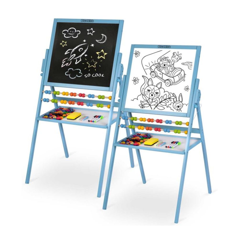 Ricokids magnetska okretna ploča za kredu - plava slika 6