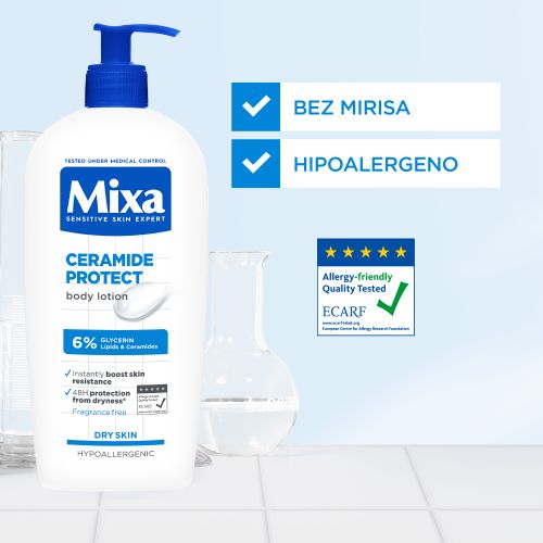 Мixa Ceramide Protect losion za telo 400ml slika 3