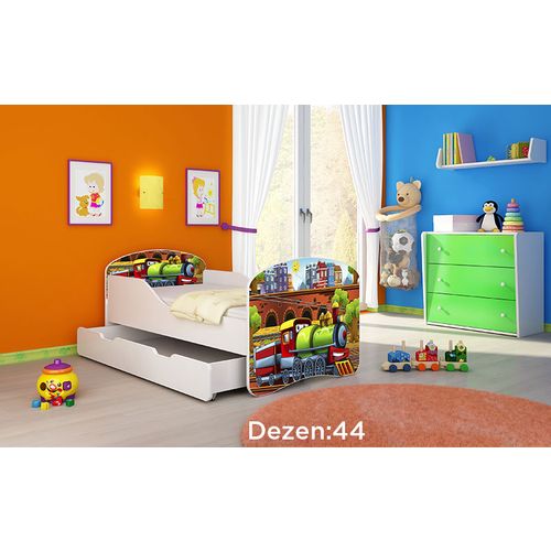 Deciji krevet ACMA I 140x70 F + dusek 6 cm44 slika 1