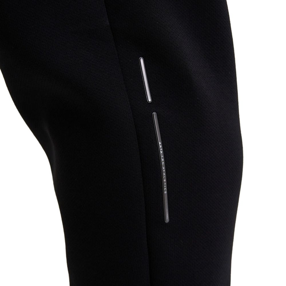 ANTA Donji dio trenerke za muškarce Knit Track Pants, Crni slika 5