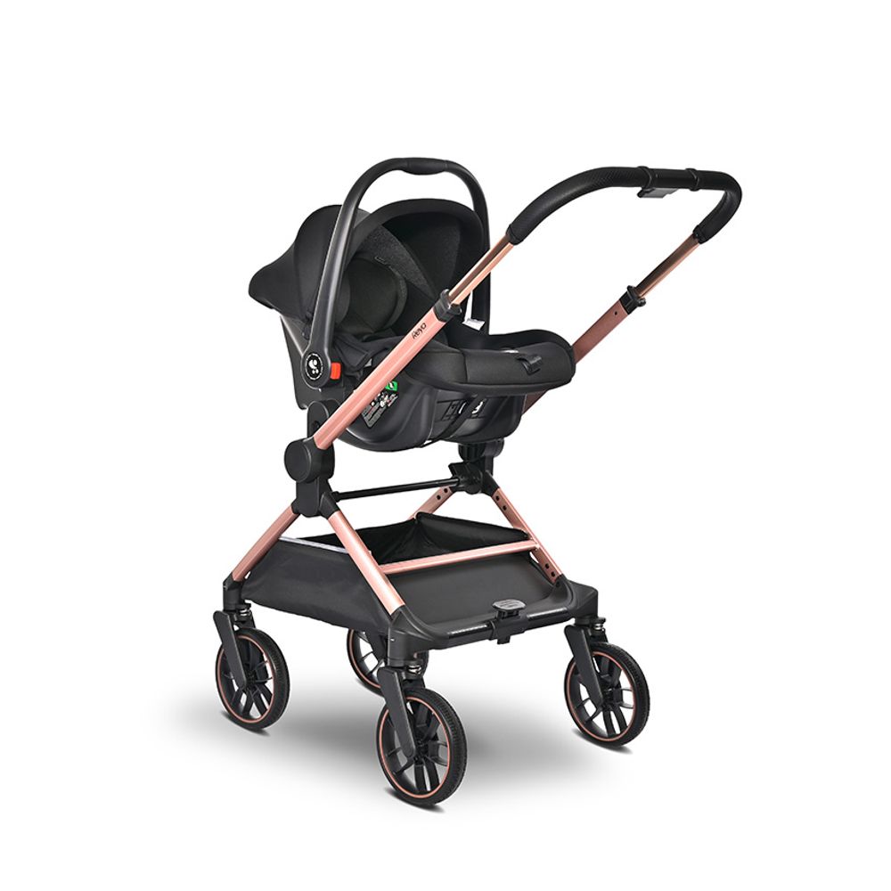 Lorelli Kolica za bebe Reya 3U1, Black Jasper slika 12