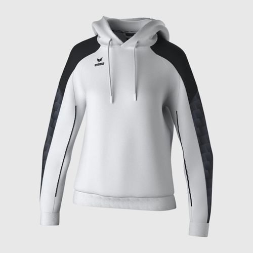 Ženski Hoodie Erima Evo Star Bijelo/Crno slika 1