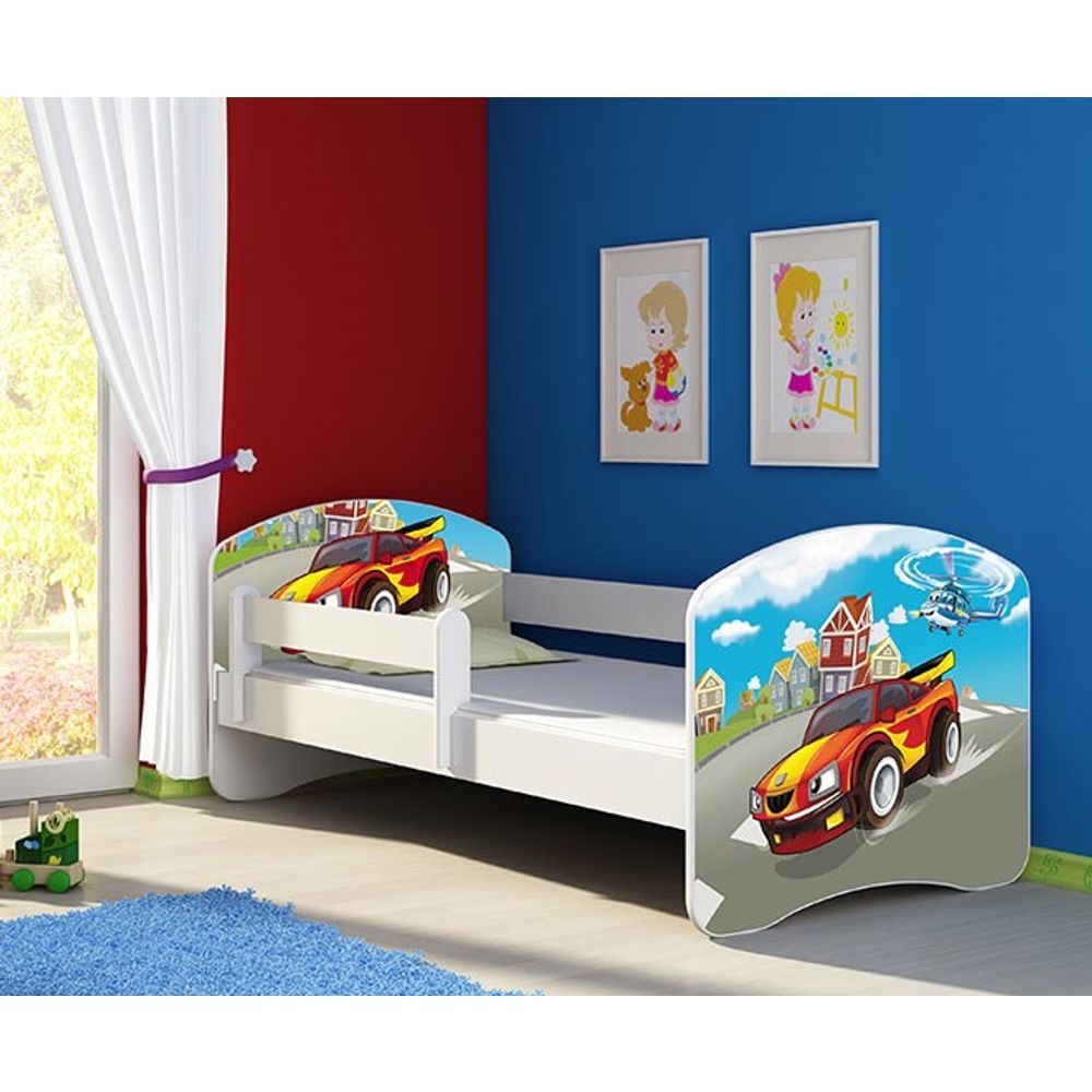 ACMA Dječiji krevet Acma II White - 160x80cm - Dezen 03 slika 1