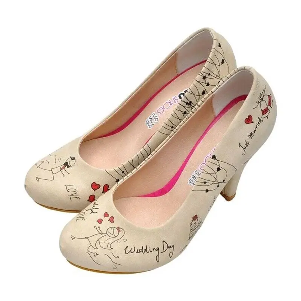 DOGO Cipele High Heels Just Married slika 1