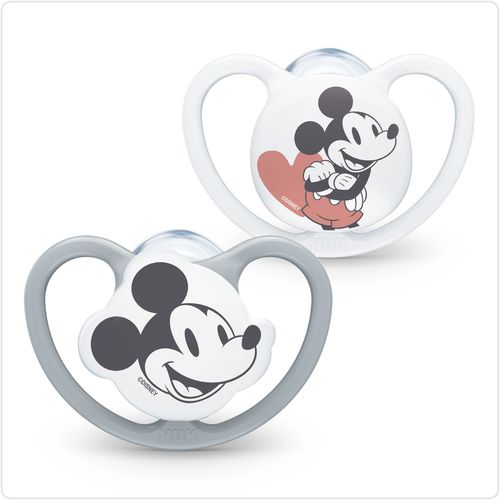 NUK duda varalica - silikon Space Mickey mickey vel.2 (6-18m), 2 kom 10176286 slika 3