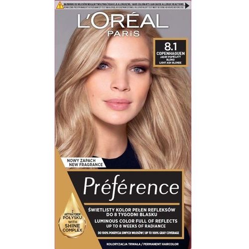 L'Oreal Preference Farba Za Kosu 8,1 Copenhagen slika 1