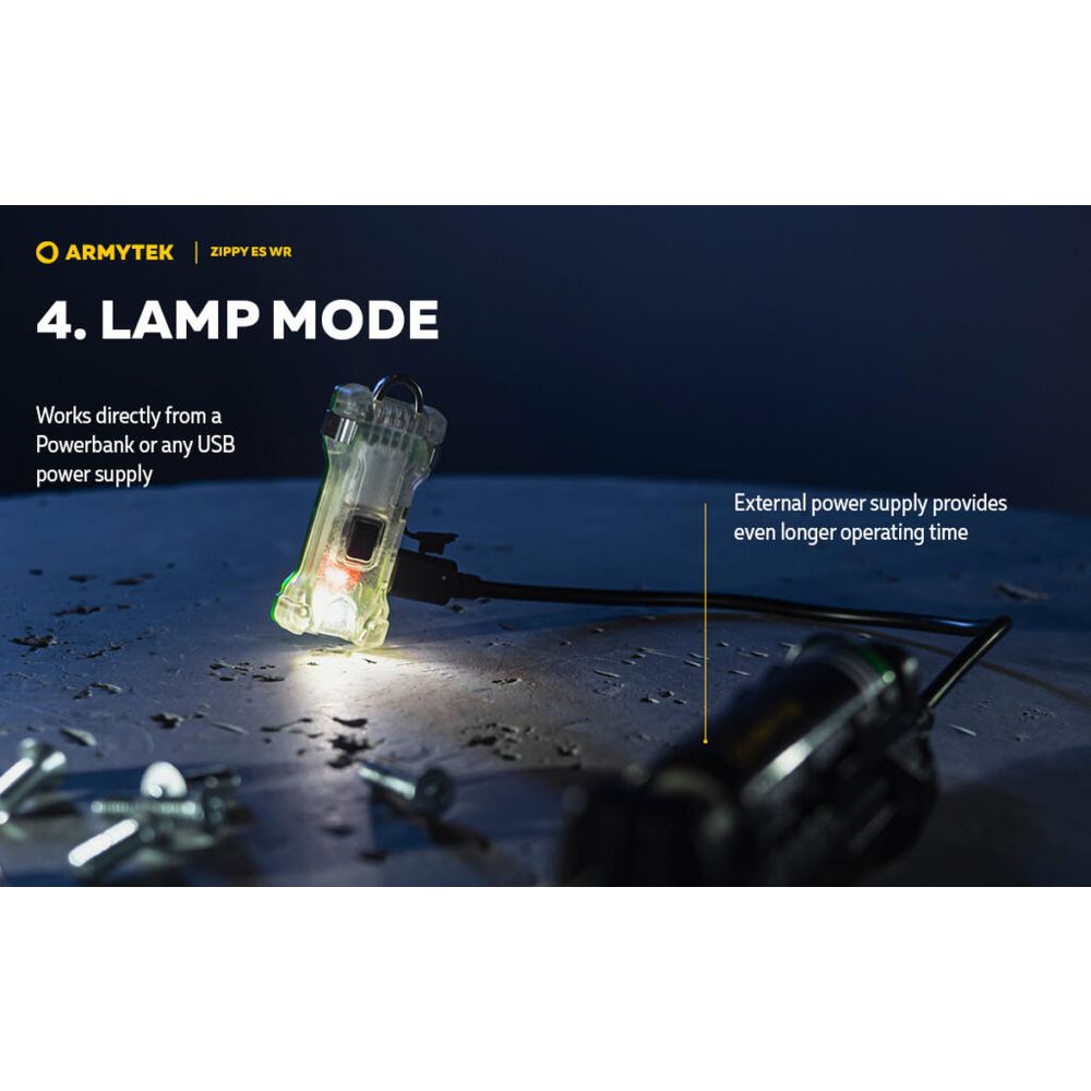 Armytek Baterijska lampa Zippy ES WR, Zelena slika 16