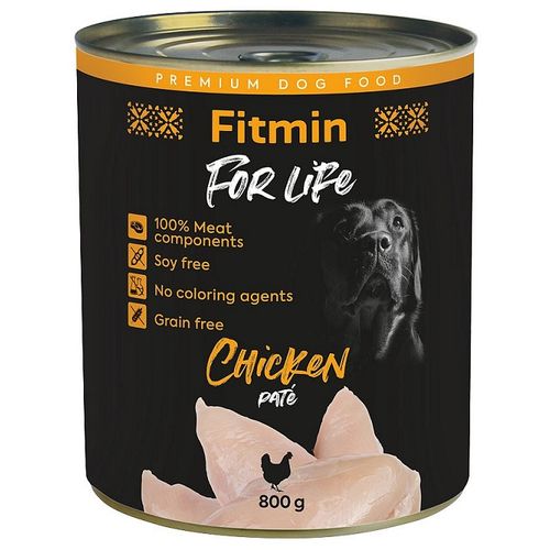 Fitmin For Life Dog Konzerva Piletina, hrana za pse 800g slika 1