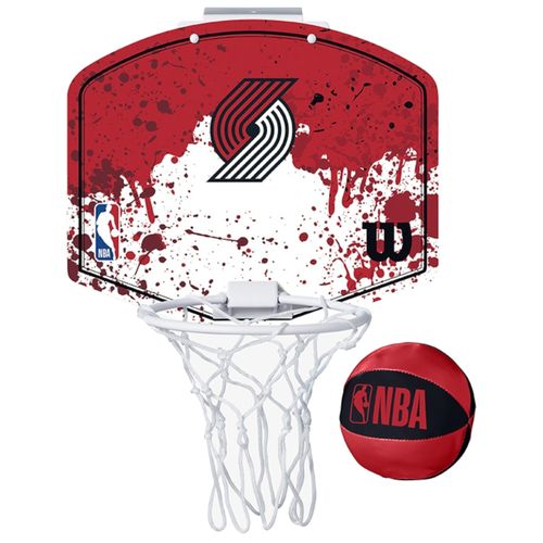 Wilson NBA Team Portland Trailblazers mini hoop wtba1302por slika 1