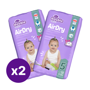 Violeta Double care pelene Air dry Duo pack