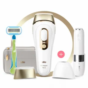 Braun PL5159 Silk-expert Pro 5, IPL sa 2 nastavka + Venus brijač + Face Mini za uklanjanje dlačica