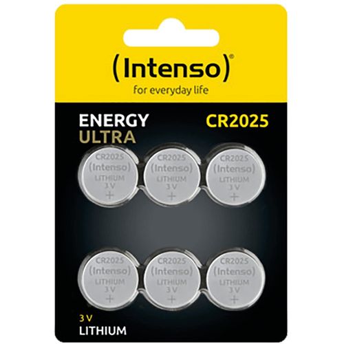 (Intenso) Baterija litijumska, CR2025/6, 3 V, dugmasta, blister 6 kom - CR2025/6 slika 1