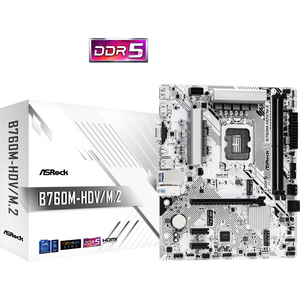 Matična ploča ASROCK B760M-HDV/M.2 mATX 2xDDR5 LGA1700