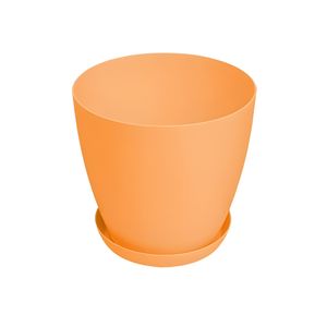 Saksija Lux 18 cm sa podmetačem breskva