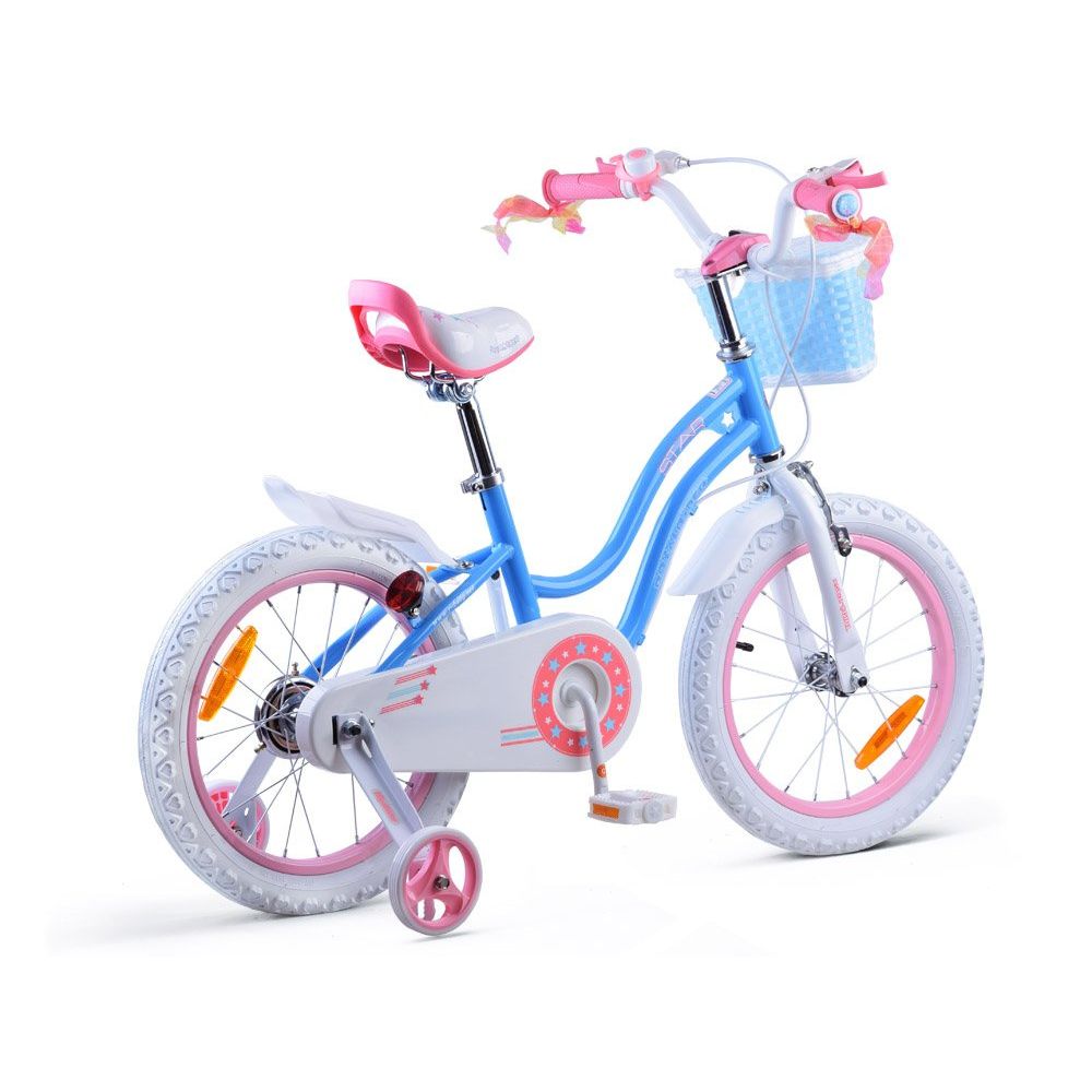 RoyalBaby STAR GIRL 16" s košarom slika 2