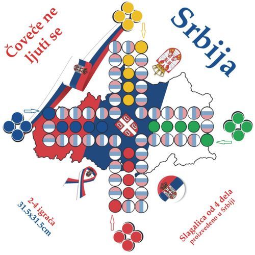 Čoveče ne ljuti se - Srbija - 600005 slika 1