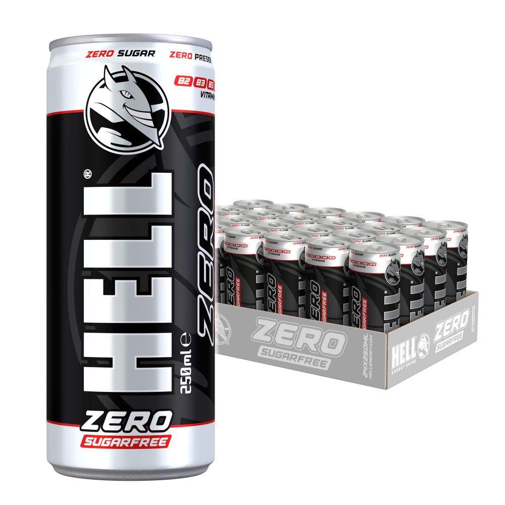 Hell Energy Drink Zero 24x250ml   XXL  slika 1