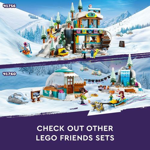 Playset Lego Friends 41756 Ski-Slope 980 Dijelovi slika 4