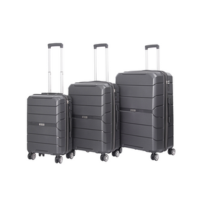 Kofer Adria - Set od tri komada, Tamno sivi