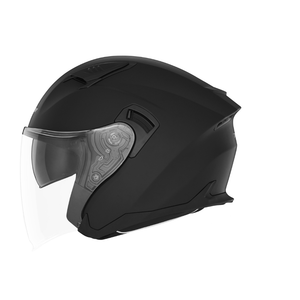 Otvorena - jet kaciga za motor XXL vel. NOX Y885 N130 - Mat Crna