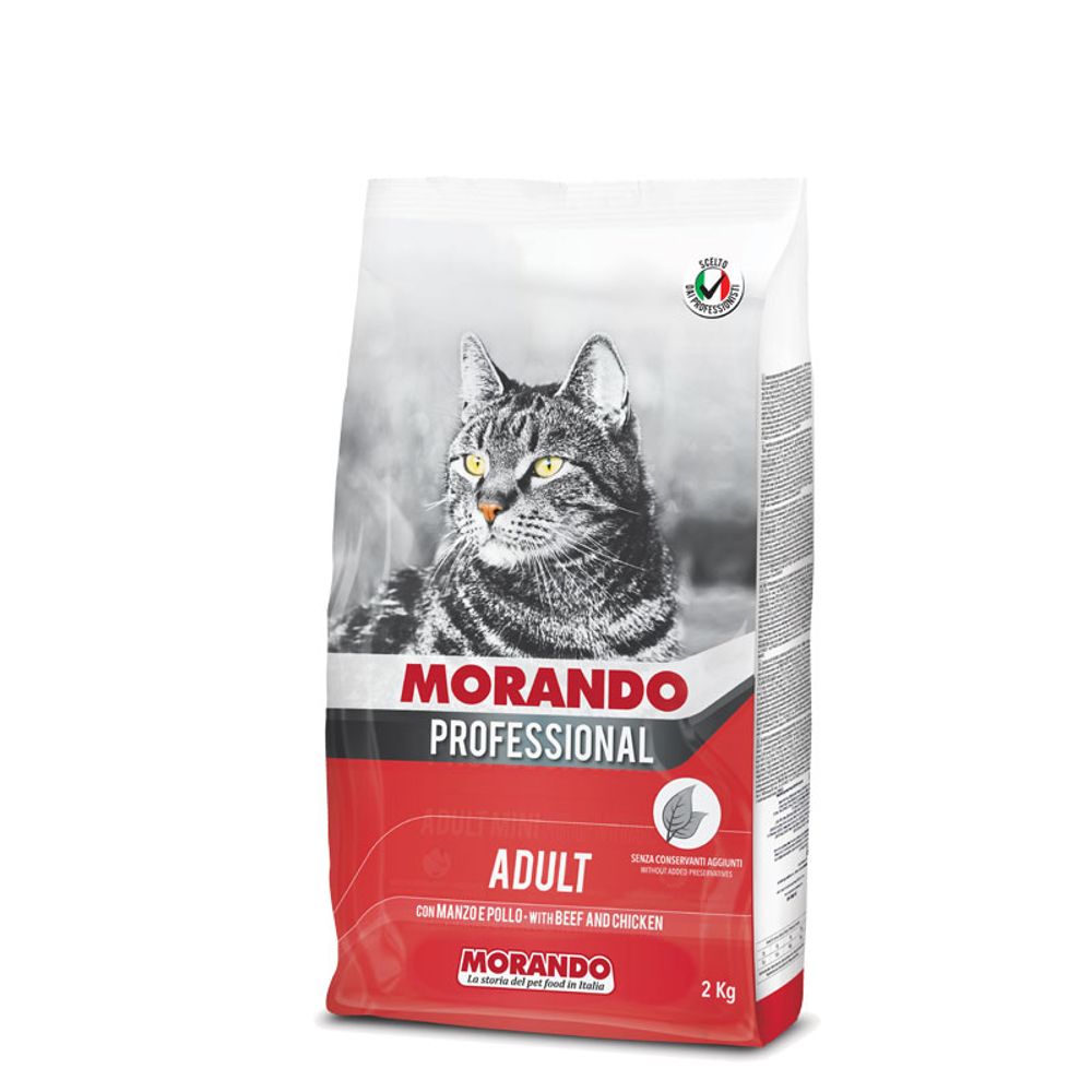 Morando Professional Cat Adult govedina i piletina 2 kg slika 1
