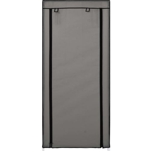 282430 Shoe Cabinet with Cover Grey 58x28x106 cm Fabric slika 23