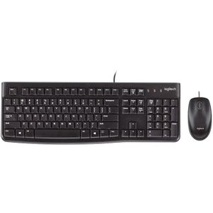 Logitech žičani combo set miš i tastatura MK120 - EER - US International layout_