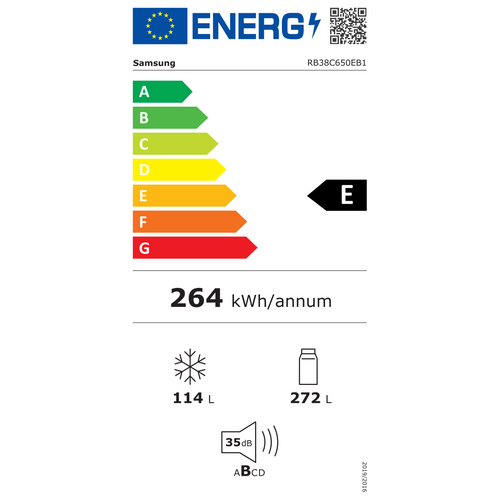 Samsung kombinirani hladnjak RB38C650EB1/EF slika 2