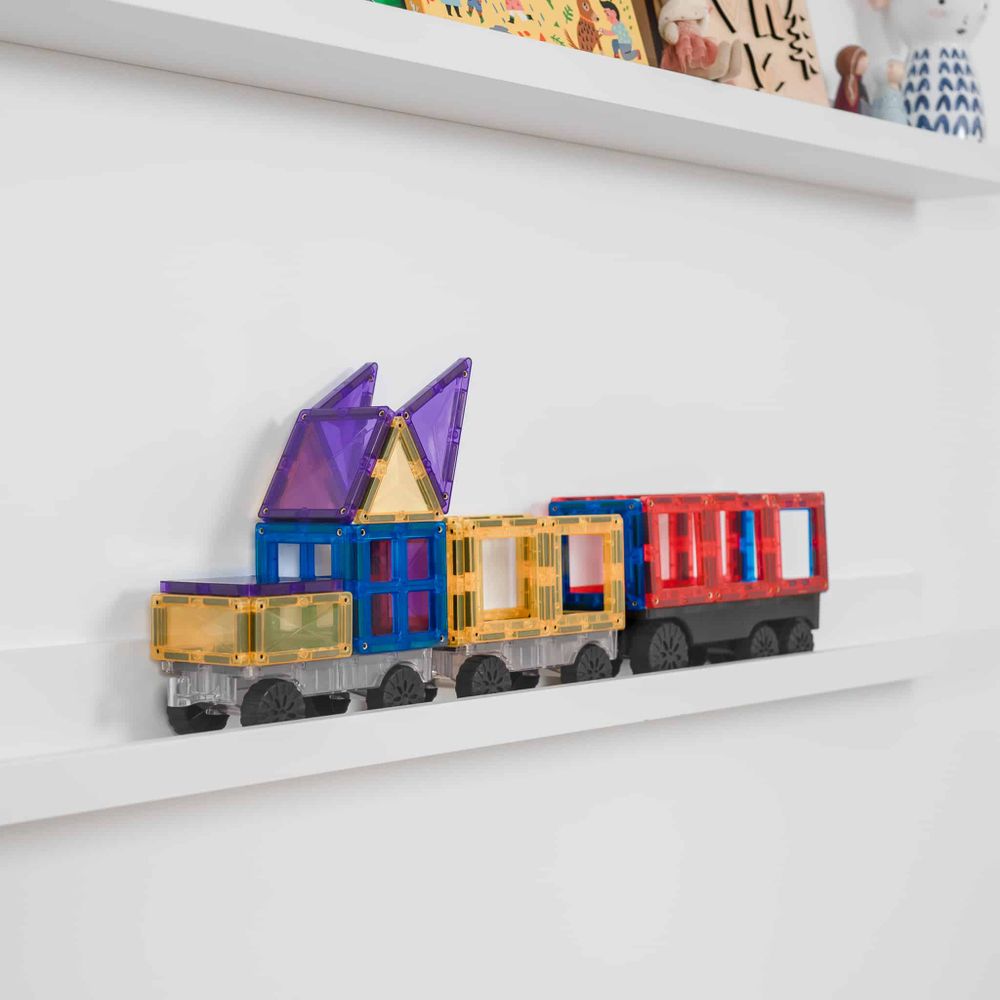Connetix Magnetne pločice za slaganje Rainbow Transport Pack, 50kom slika 9