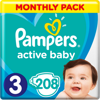 Pampers Active baby pelene