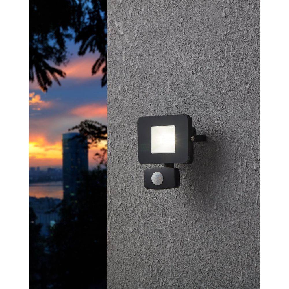 Eglo Faedo 3 vanjska/reflektor, led, 10w, sa senzorom, crna  slika 7