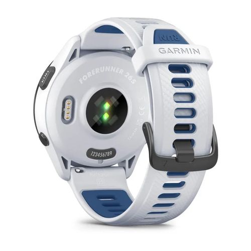 Garmin Forerunner 265 Whitestone tidal blue slika 6