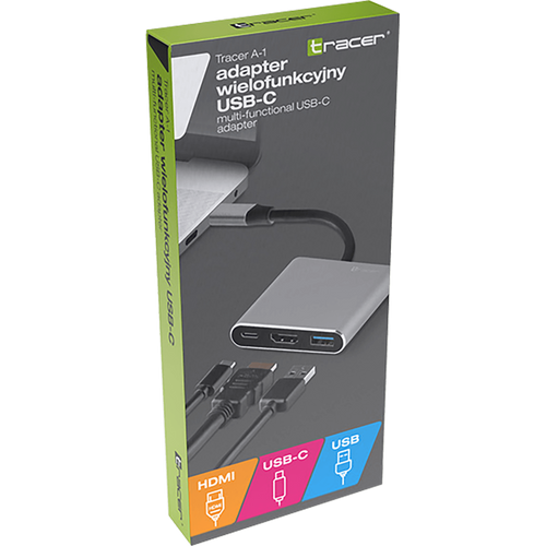 Tracer Adapter USB type C na HDMI, USB3.1, USB type C - ADAPTER A-1 slika 2