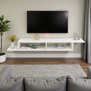 Zidni TV Kabinet Arte Bijeli