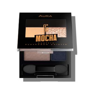 Aura Paleta sjenila za oči 4/1 Mocha