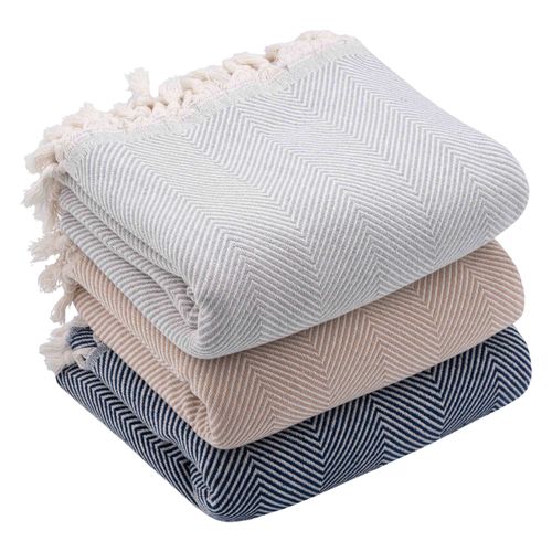 Prekrivač SUMMER BLANKET 150x200 - Grey slika 3