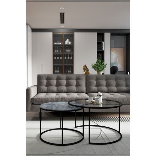 Kyoto - Transparent, Marble, Anthracite Transparent
Marble
Anthracite Coffee Table slika 1