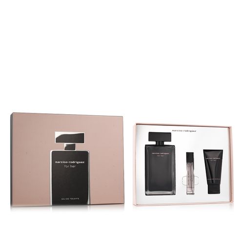 Narciso Rodriguez For Her EDT 100 ml + EDT MINI 10 ml + BL 50 ml (woman) slika 1