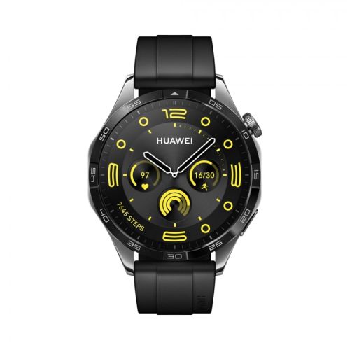 HUAWEI WATCH GT 4 Black 46 mm Pametni sat + Huawei FreeBuds SE 2 slika 1