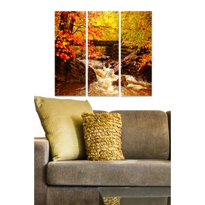 Dekorativna Slika od MDF-a u Više Boja (Set od 3 Komada) - MDF112378139