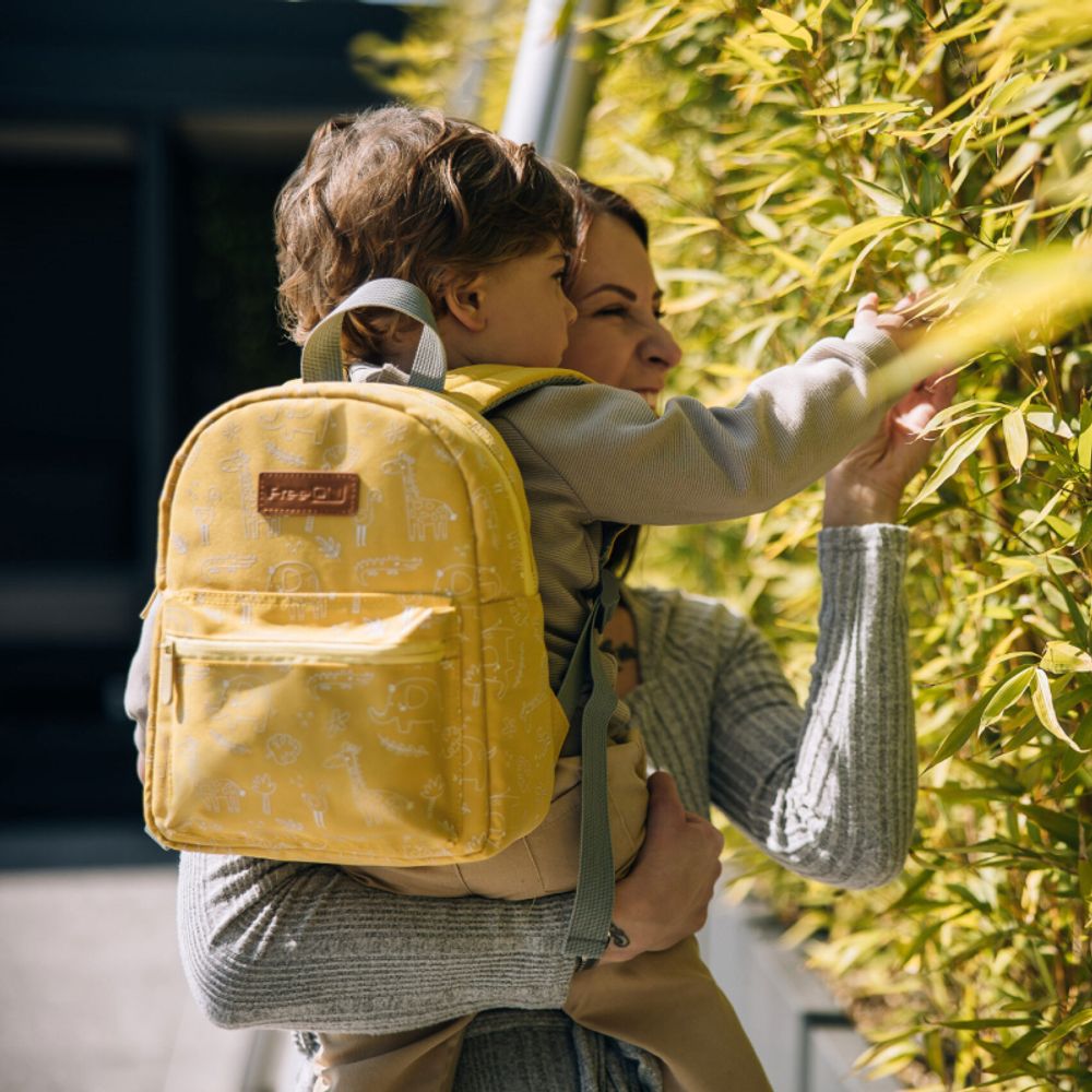 FreeOn Ruksak za vrtić Small Animals, Žuti 49027 slika 6